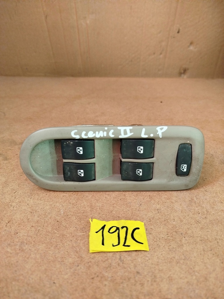 фото №1, Панель перемикач вікон лівий перед renault scenic ii