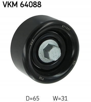 Skf ролик ремень многоручейковый. hyundai i20/i30 генератор Доставка