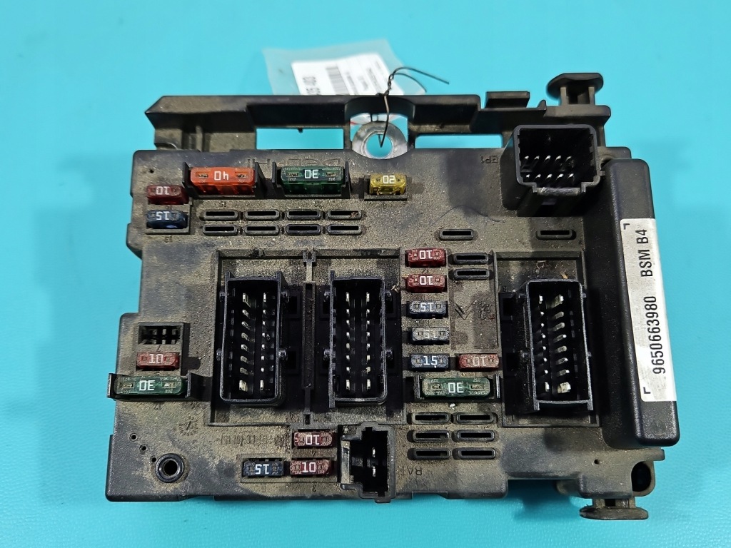 фото №1, Блок управления модуль bsm peugeot 307 9650663980