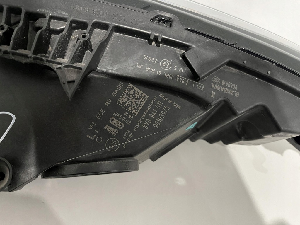 фото №15, Audi a3 8y лампа лівий перед звичайний led