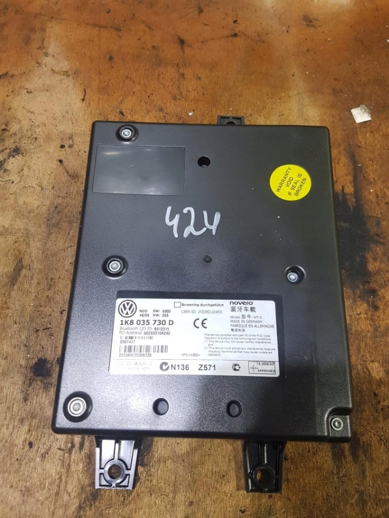 фото №1, Модуль bluetooth audi a3 8v 1k8035730d