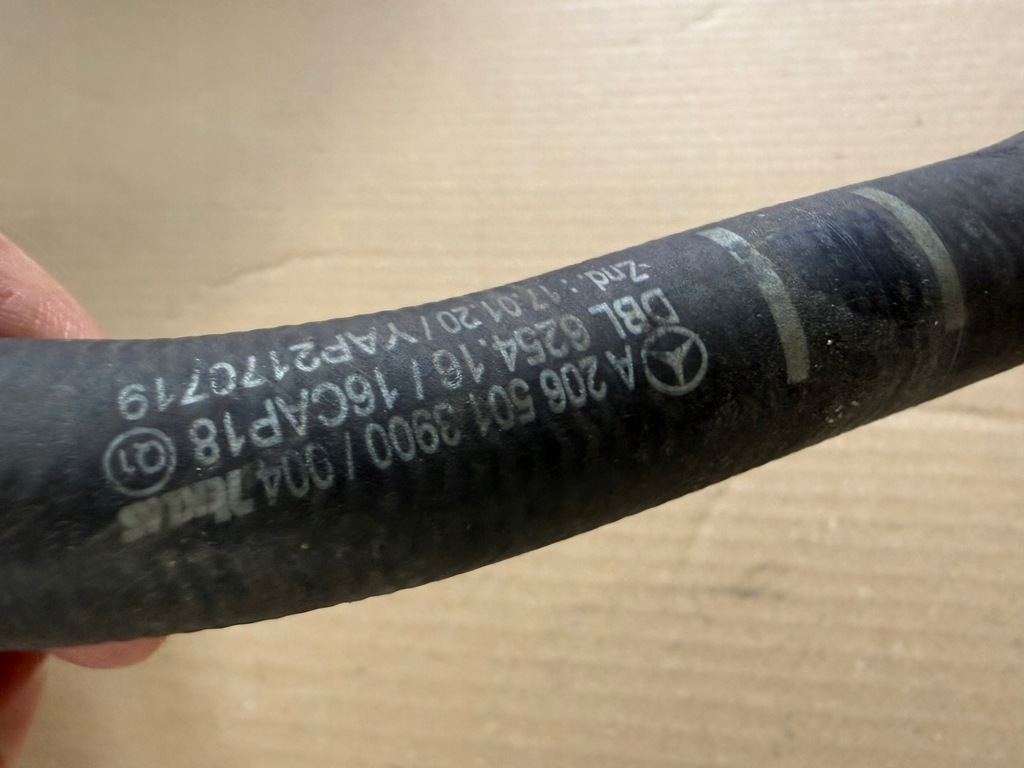 фото №11, Шланг wąż водяний труба wody mercedes c206 w206 a2065013900 патрубок