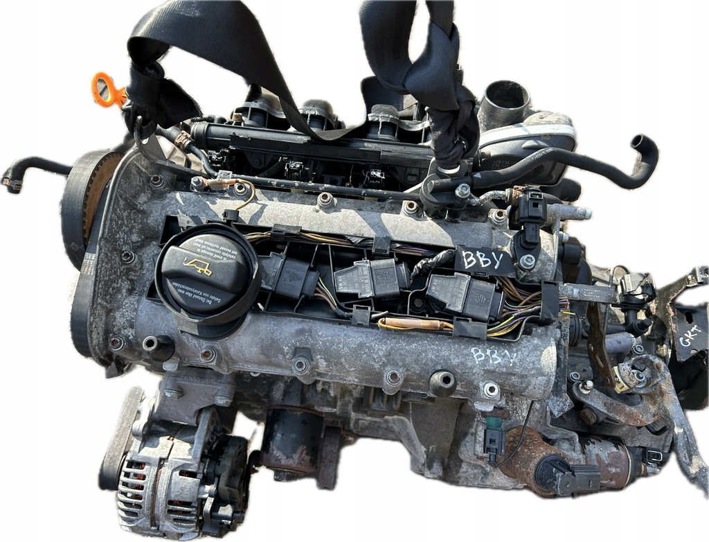 фото №6, Двигун kompletny vw polo iv 9n seat ibiza skoda fabia 1.4 16v bby