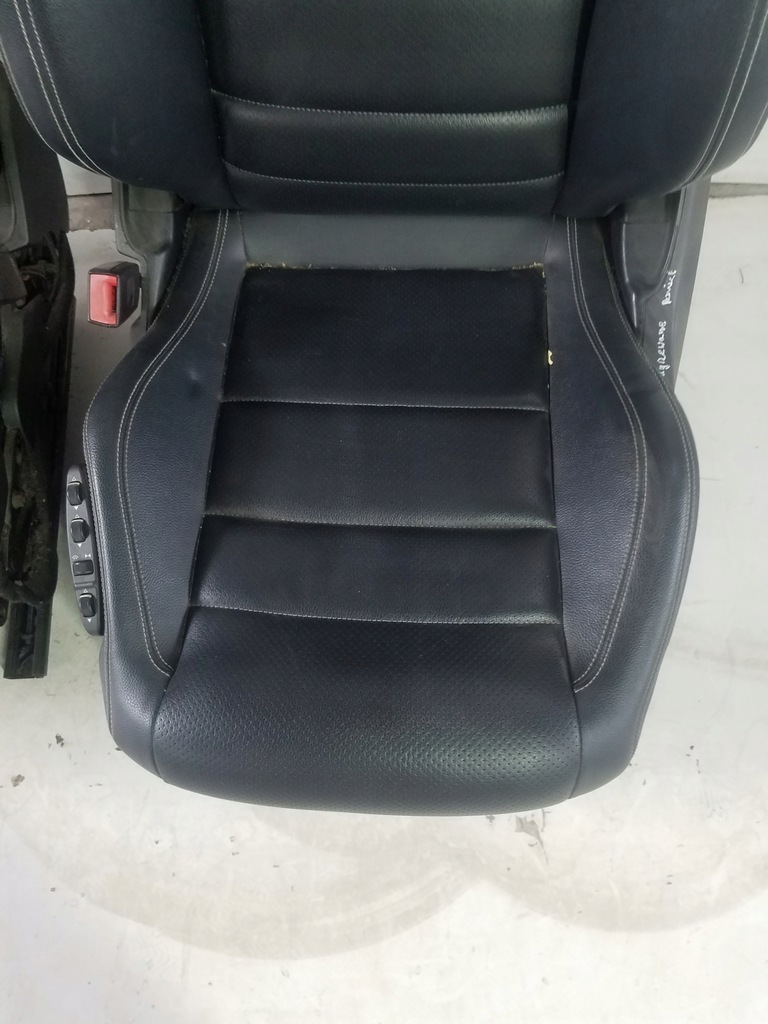 фото №7, Сидіння заднє сидіння шкіра mercedes-benz e-klasa coupe w207 з підігрівом