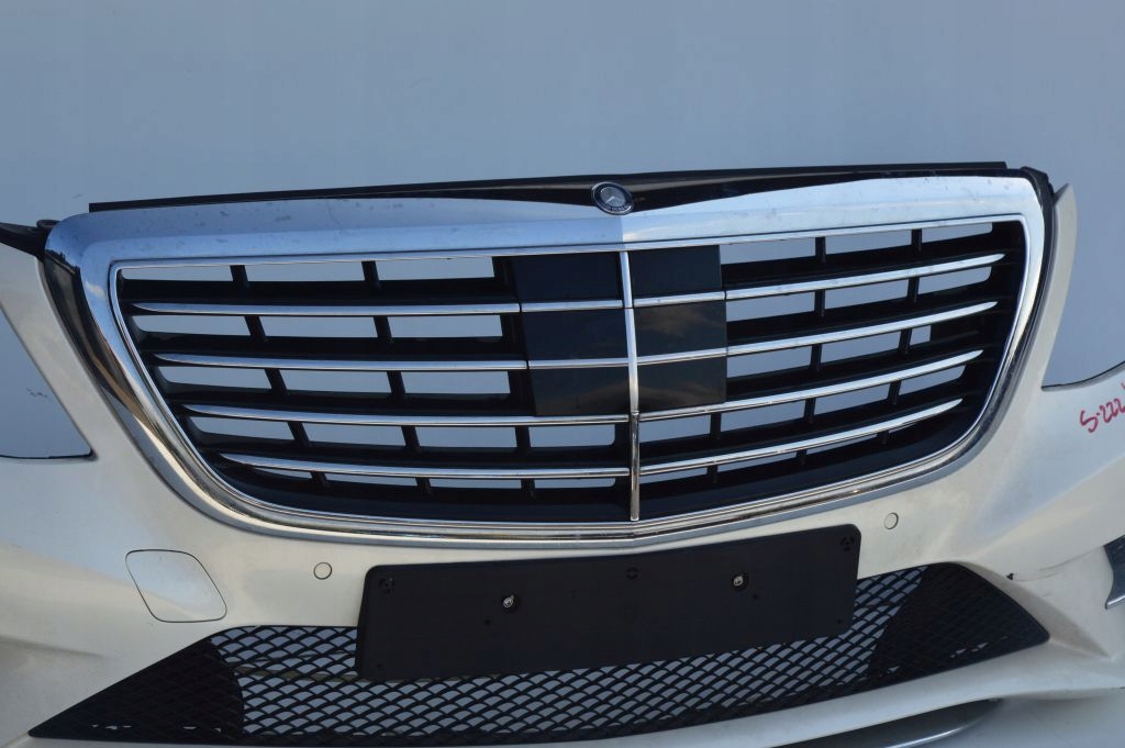 фото №6, Mercedes s klasa w222 бампер amg набор с решётка
