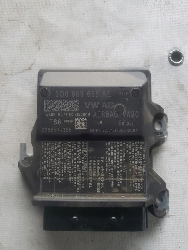 фото №1, Модуль подушка безпеки vw passat b8 3q0959655ae