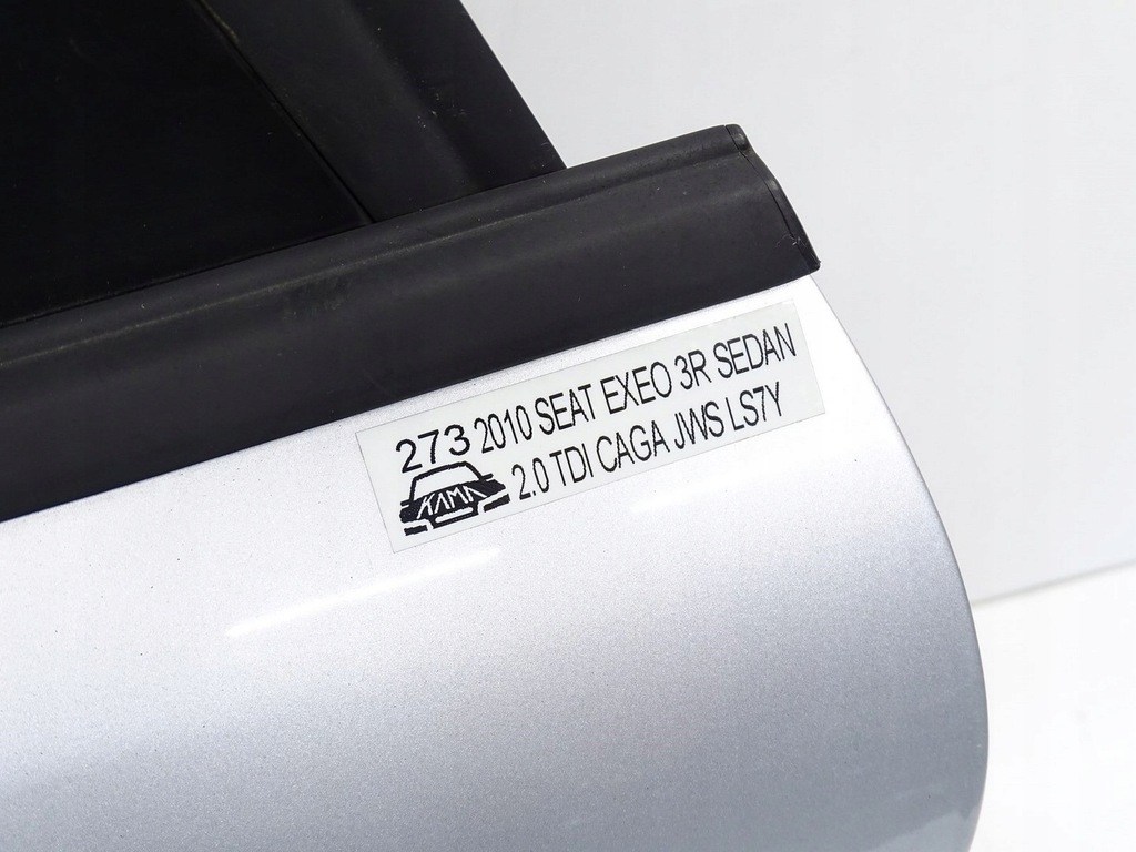 фото №11, Двері ліва лівий задня задні seat exeo 3r sedan ls7y