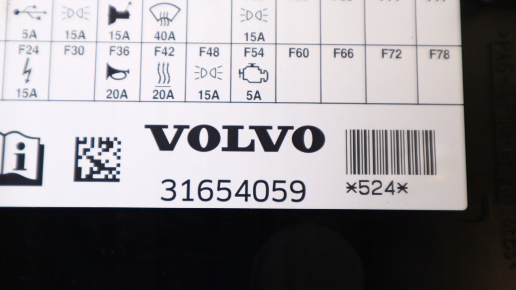 Volvo xc90 2 2.0 d5 коробка предохранителей 31398000, 31654059, 31398001 в Украине