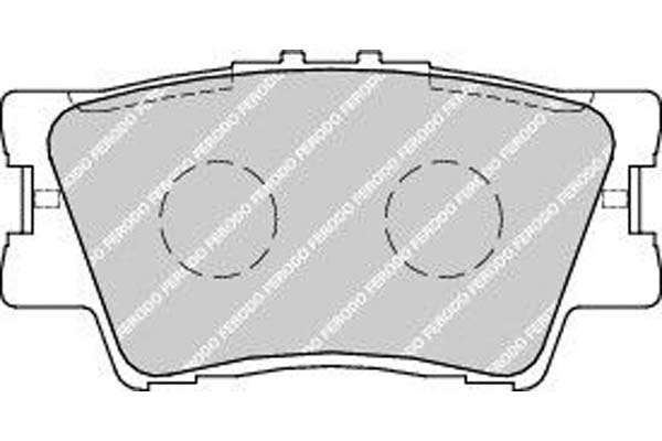 фото №1, Ferodo гальмівні колодки гальмівні toyota camry 3.5 vvti xle