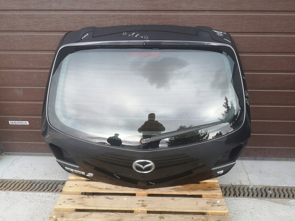 фото №1, Крышка багажника багажника mazda 3 bk lift 06-09 hb 5d 5 дверь
