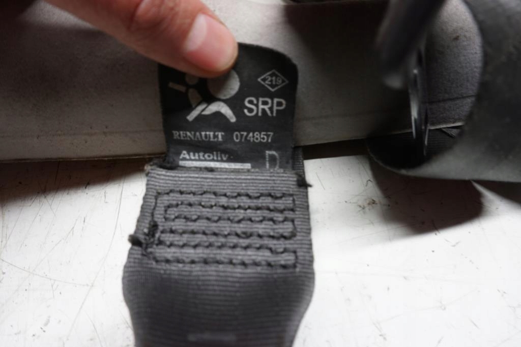 фото №4, Pas безопасности правый перед renault laguna ii