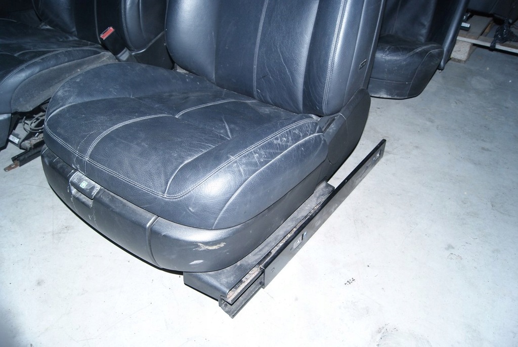 фото №5, Mercedes w221 сиденья сиденье заднее сиденье сиденья обивка кожа чёрные