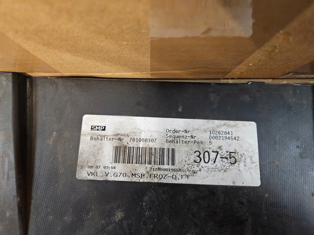 фото №6, Bmw vii 7 g70 m набор бампер передний перед