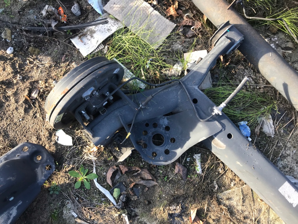 фото №3, Hyundai i10 iii повний задні підвіска задня oś балка