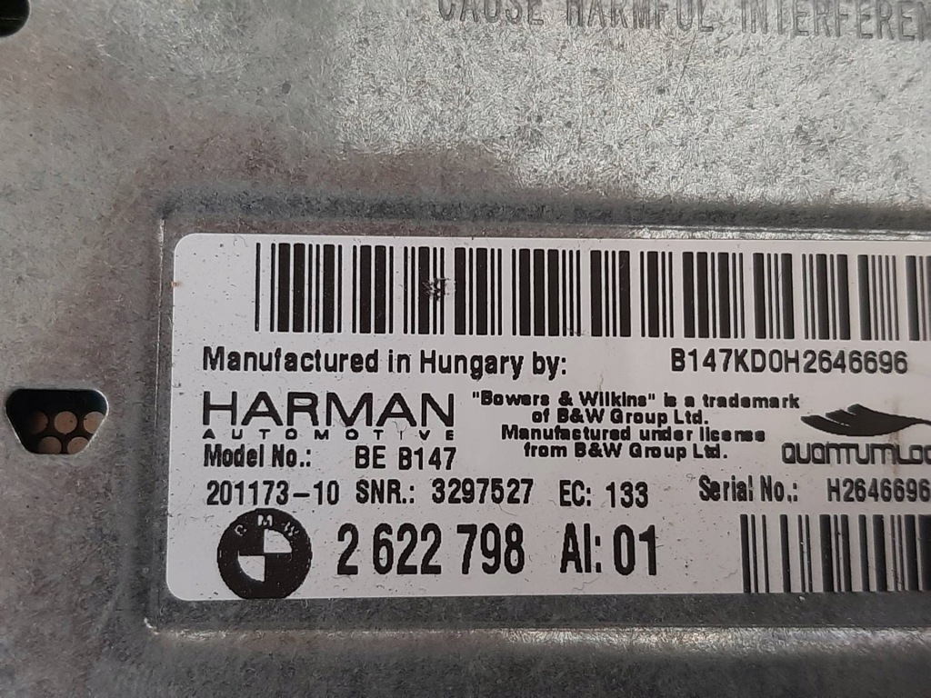 Набір аудіо динаміки підсилювач bowers wilkins bmw 7 g11 g12 Ціна