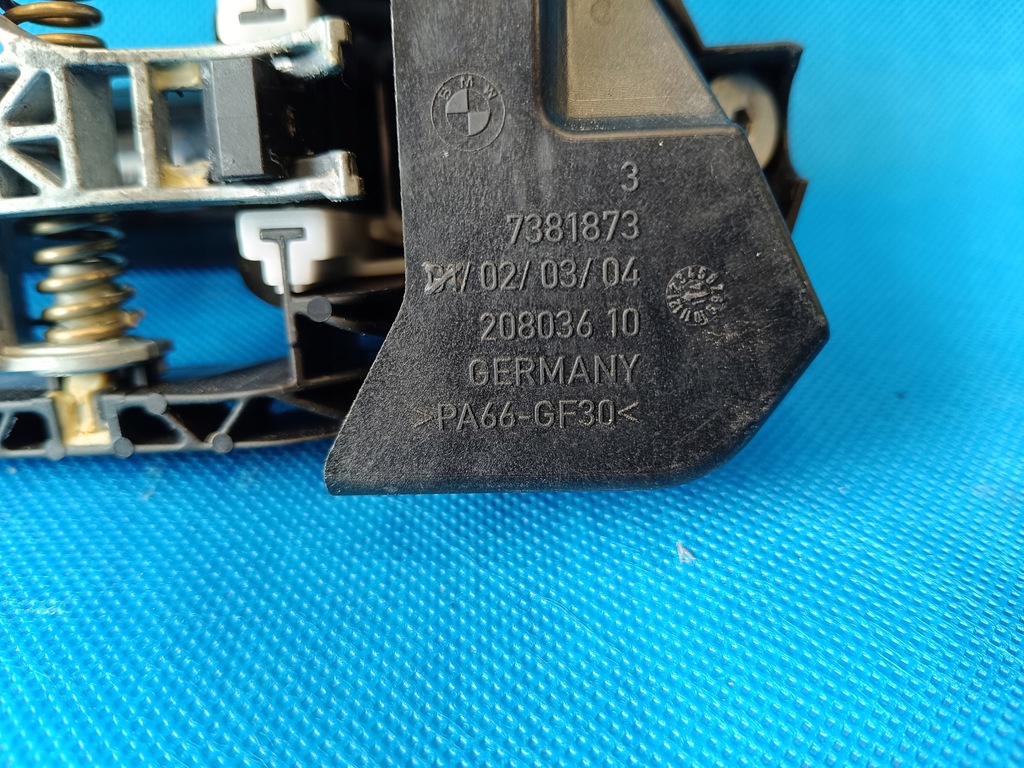 фото №7, Bmw x5 f15 2014 r xdrive 30 d 190kw ручка направляющая левый задняя лак 475