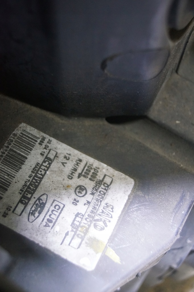 фото №7, Ford transit mk6 лампа правая перед uk