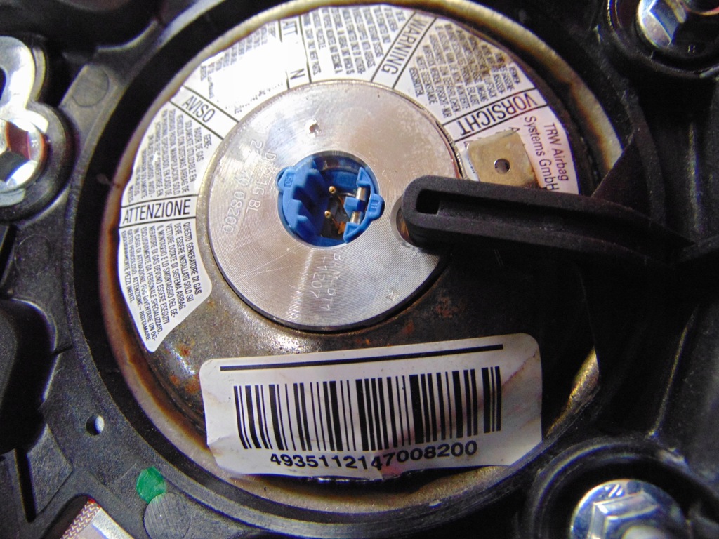 фото №14, Citroen jumpy ii 2 подушки безопасности подушка безопасности 2x ремни