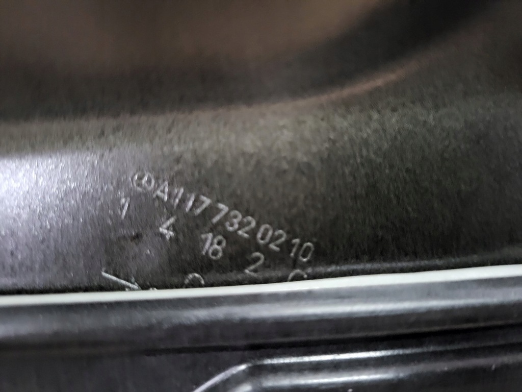 фото №16, Дверь правый задняя правое задние 191 mercedes cla c117 w117 a1177320210