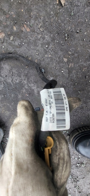 Audi q7 4m 16r бампер задняя задний pdc lz7s pod hak Оригинал