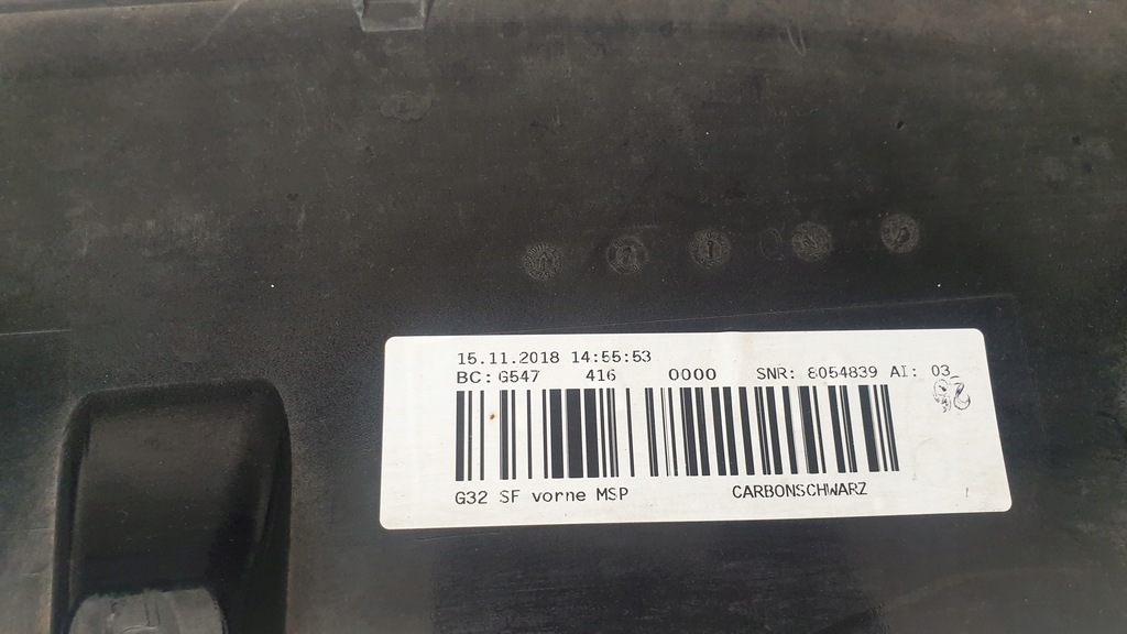 фото №9, Bmw 6 g32 m-pakiet бампер перед передній