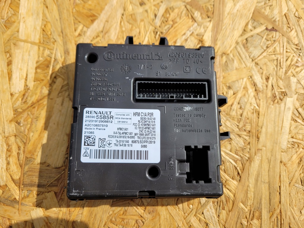фото №1, Модуль зчитувач карти renault clio v 285905585r
