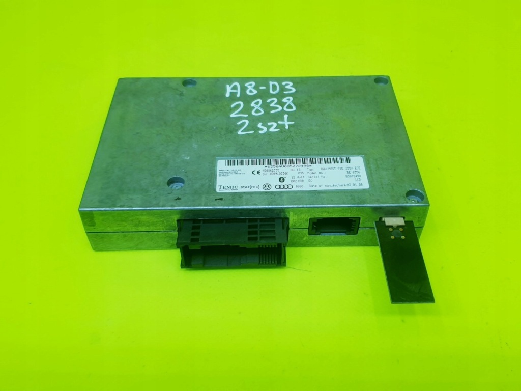 фото №1, Модуль блок управления bluetooth audi a6 c6 a8 d3 q7 4l