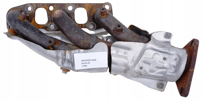 фото №1, Коллектор выпускной infiniti q50 3.5 гибрид #3