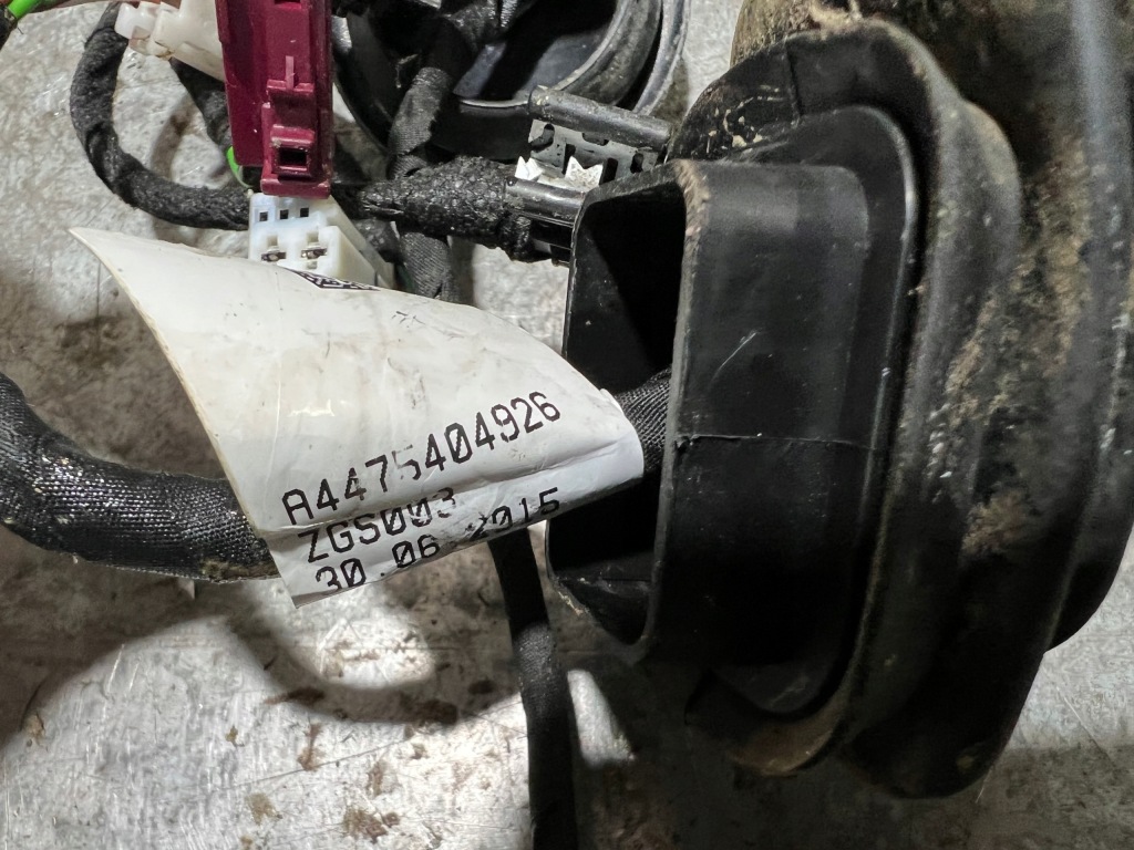 Mercedes w447 джгут двері перед ліва права Зі Шроту