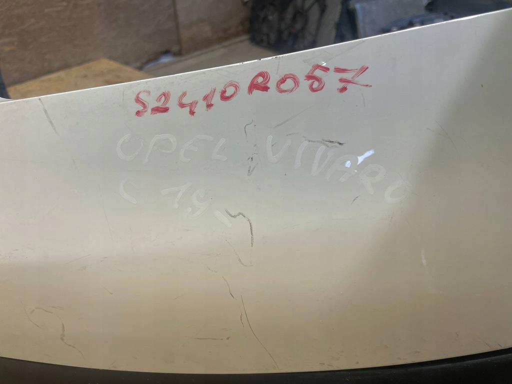 фото №12, Opel vivaro c zafira d 19- бампер перед передний