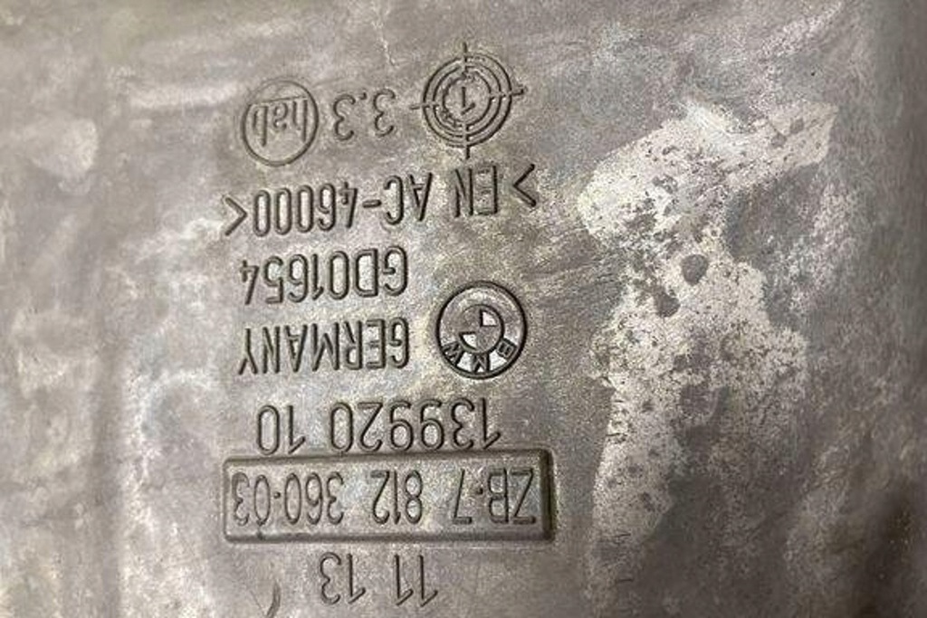 фото №9, Поддон bmw 4 coupe f32, f82 13992010 2.0l дизель 2015