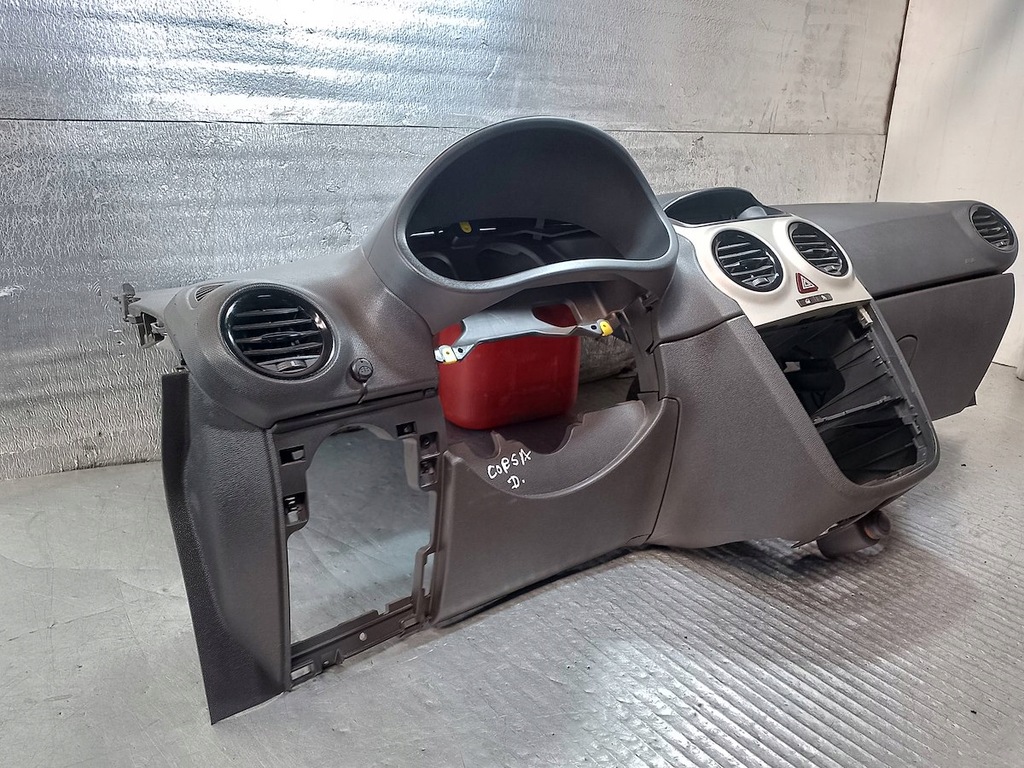 фото №7, Приборная панель приборная, консоль подушки безопасности датчик ремни opel corsa d