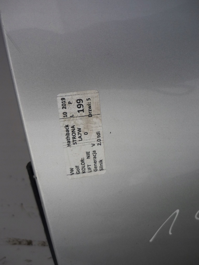 фото №8, Бампер задняя la7w vw golf v