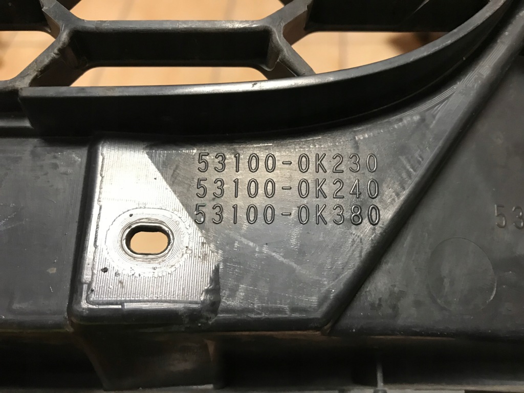 фото №6, Toyota hilux 2009-12 решётка радиатора решётка радиатора хром idealna