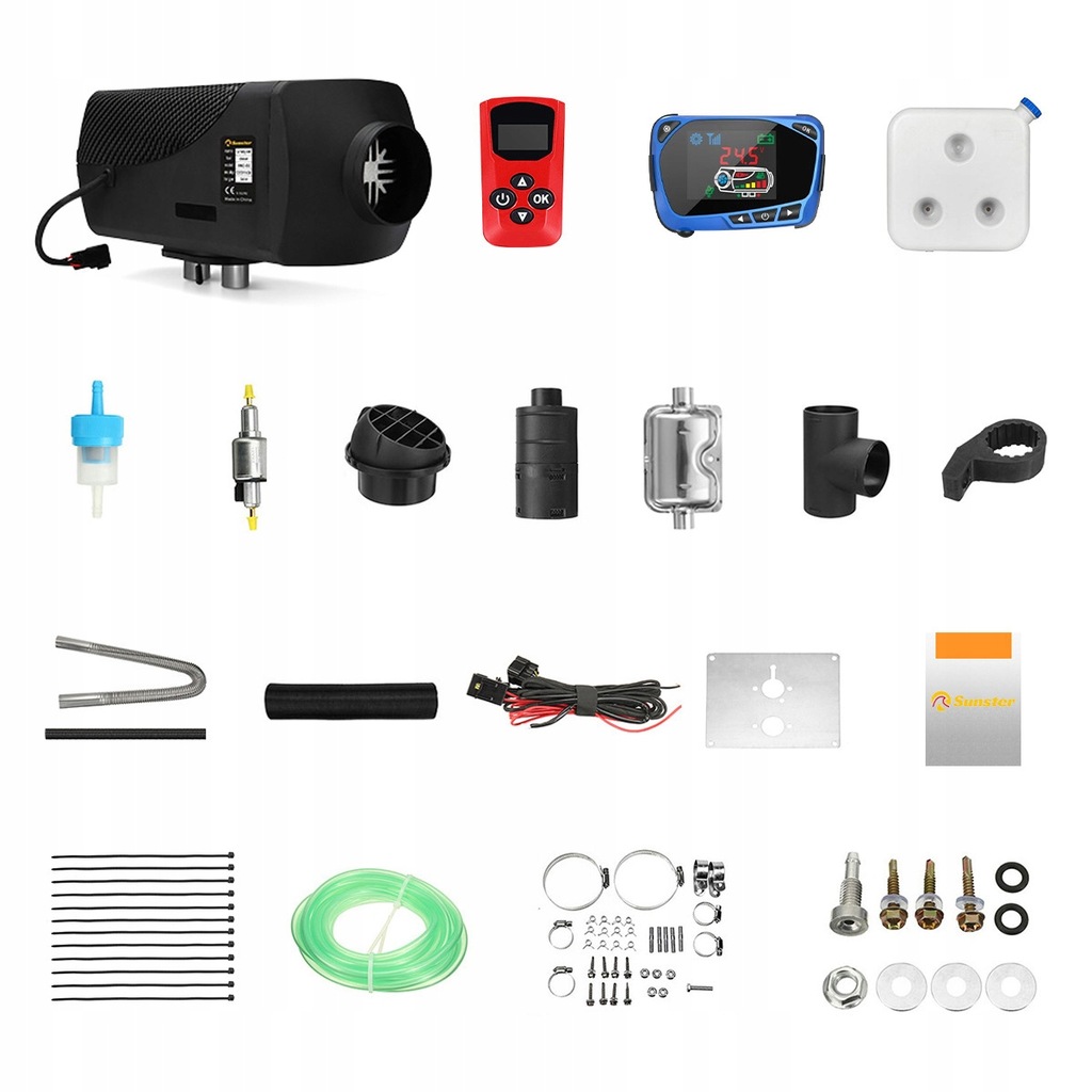 фото №16, Обігрівач стояночний обігрівач масляна 8kw webasto 12v повітродувка масляна