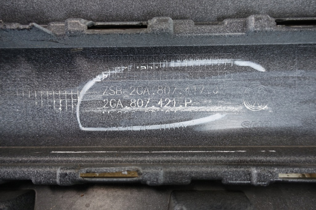 фото №11, Vw t-roc lift r-line 2ga 2021- бампер задняя задний 2ga807417j