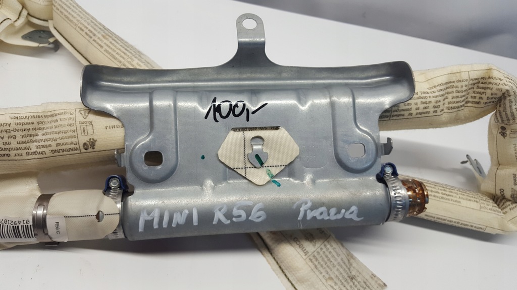 фото №3, Mini cooper s r56 шторка безпеки подушка безпеки права a27134078065