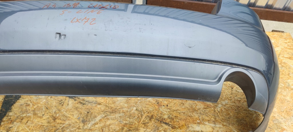 фото №11, Бампер задня audi a4 b7 cabrio s line lx7z комплект