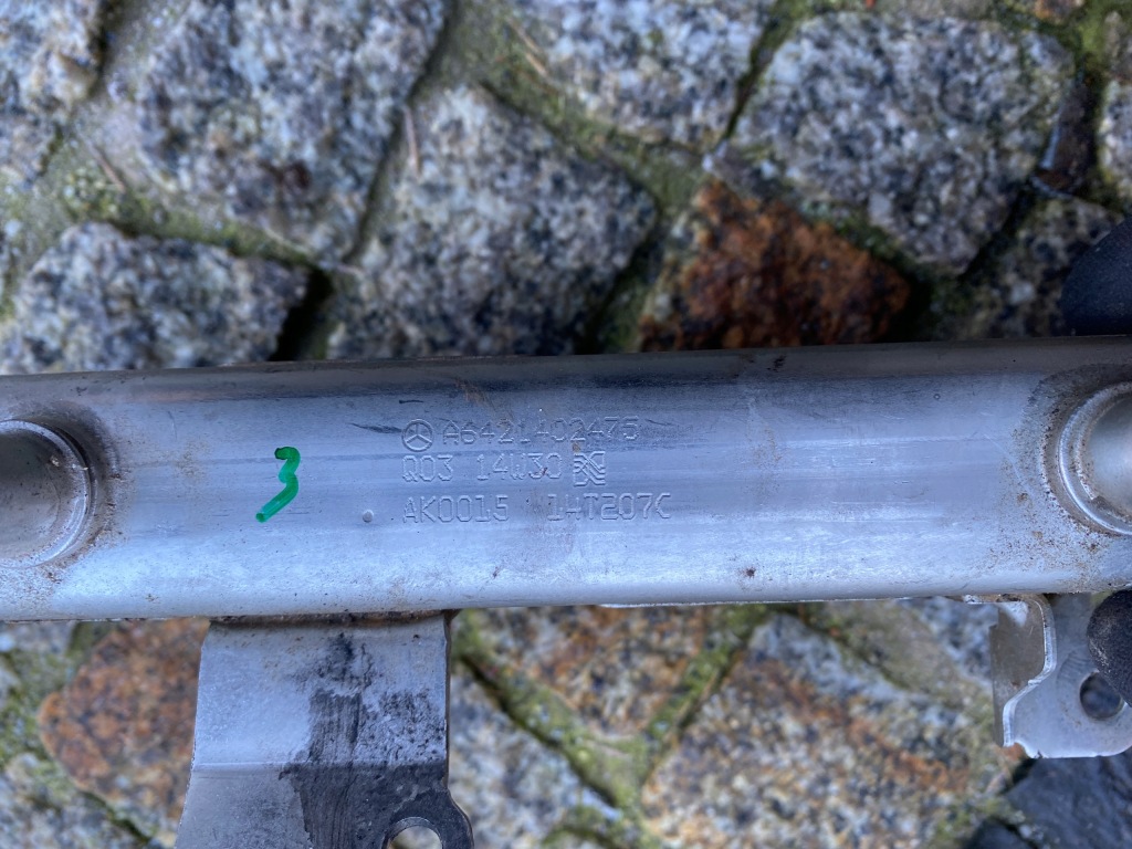 фото №7, Mercedes 222 s klasa радіатор вихлопних газів egr 6421402475 оригінал