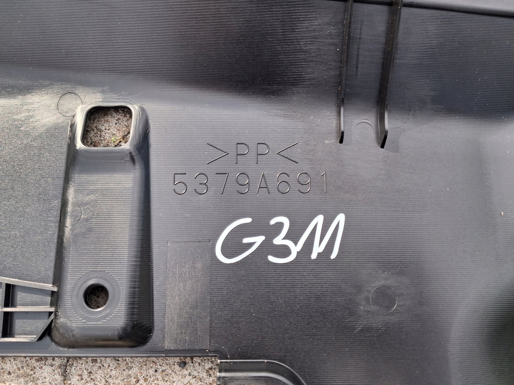 фото №11, Mitsubishi eclipse cross захист pod бампер перед 5379a691 5379a713 nowa оригінальний номер