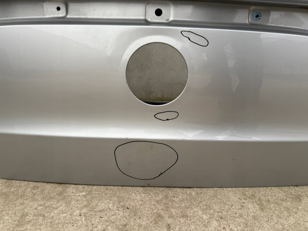 фото №8, Крышка багажника задняя задняя mercedes eqa w243 243