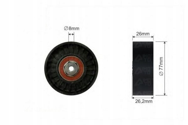 Купити Ролик ремінь caffaro 028145278e 028145278a 28145278