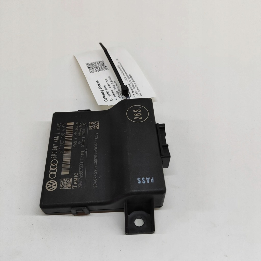 фото №3, Audi a5 8t 8f 2013 модуль керування шлюз