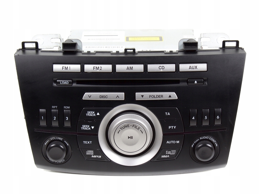 фото №1, Радіо радіопрогравач cd mazda 3 ii bl 08-13