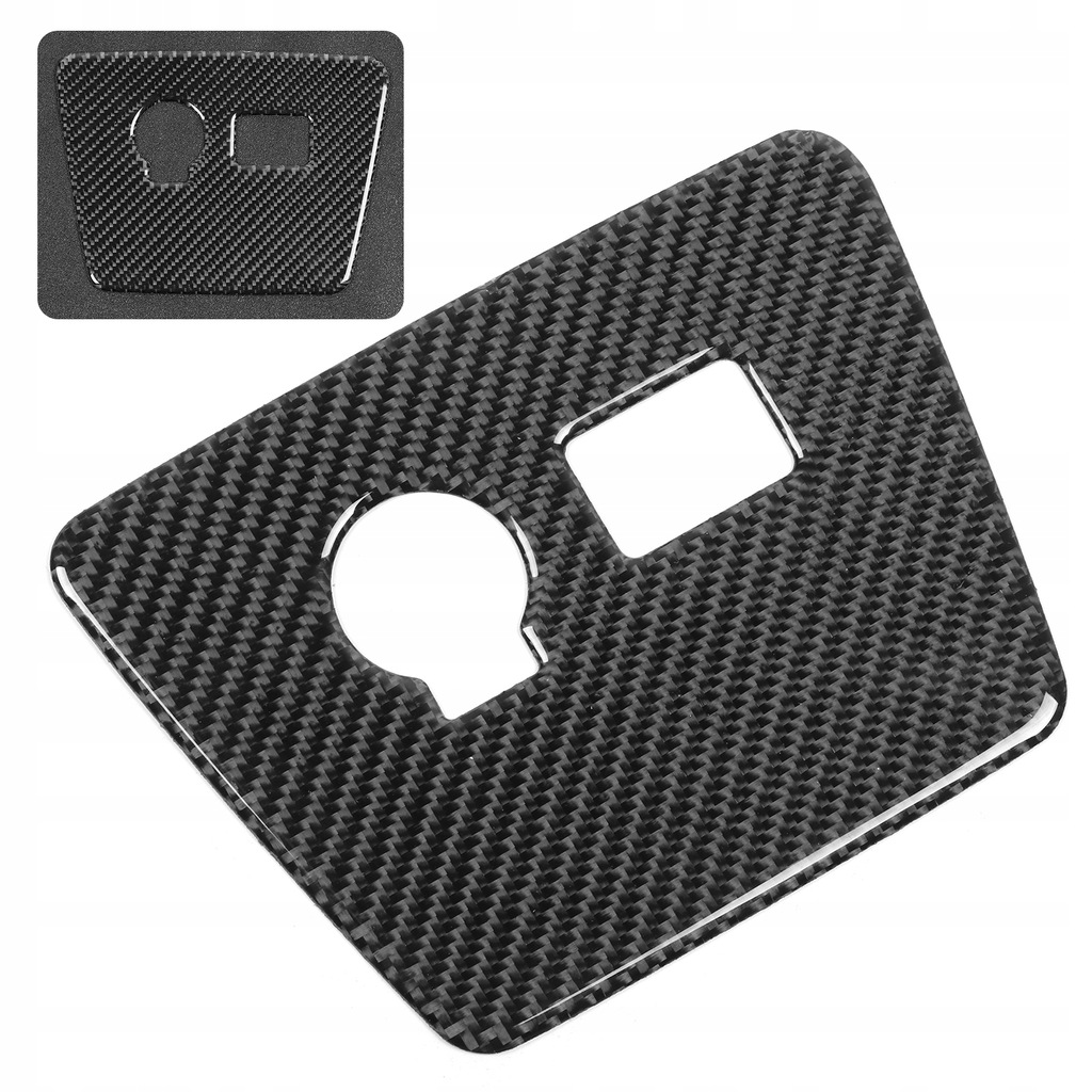 фото №8, Наклейка na крышка панель прикуривателя отделка с волокна угольный декор