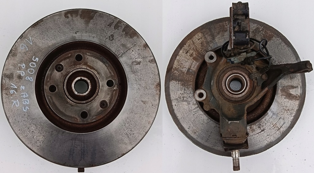 Купить Peugeot 5008 рестайлинг  16 r 1.6 hdi поворотный кулак правая перед с abs