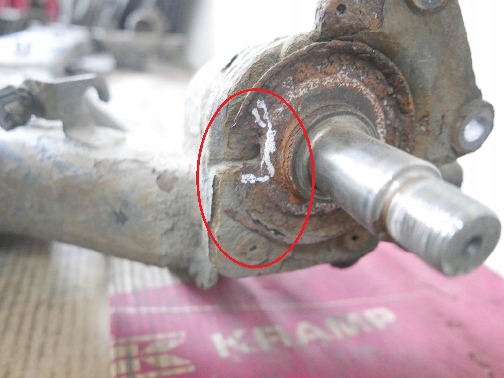 фото №4, Oś балка підвіска задня renault grand scenic ii