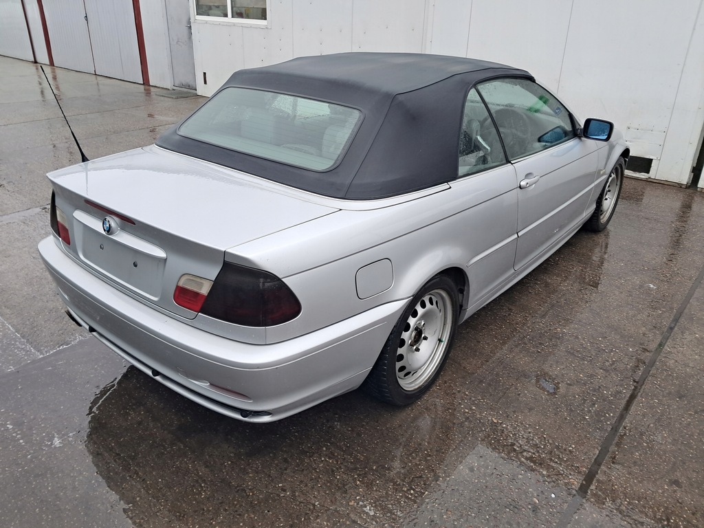 фото №16, Крыша синий электрический обшивка 8 243 262 рама каркас kpl bmw e46 cabrio