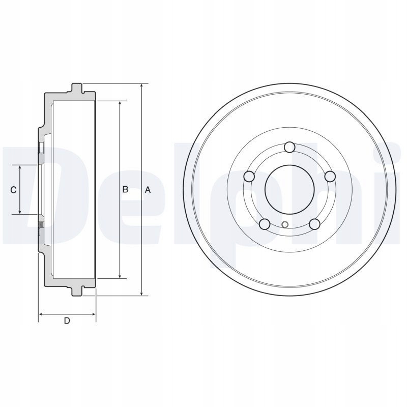 фото №1, Барабан тормозной ford puma 1.0 19-