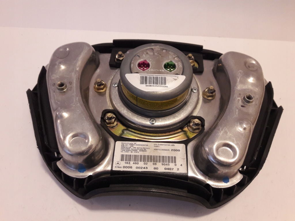 фото №7, Mercedes ml w163 подушка водителя a1634600298